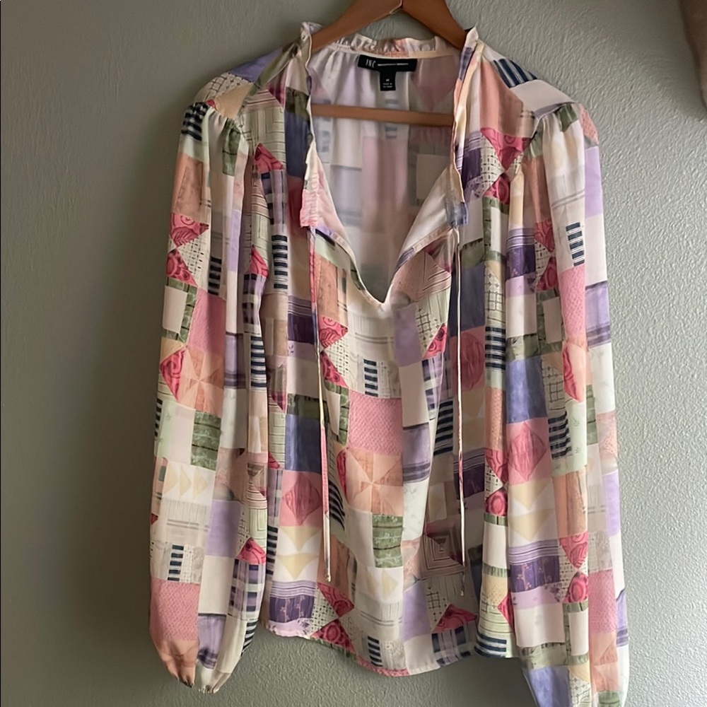 Patchwork blouse